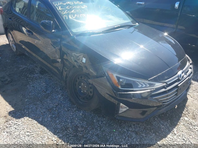 Aukcja sprzedaży 2019 Hyundai Elantra Preferred, vin: KMHD84LF6KU860641, numer aukcji: 12600129
