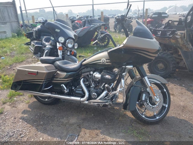 12657889 :رقم المزاد ، 1HD1TC819DB962817 vin ، 2013 Harley-davidson Fltrxse Cvo Road Glide Custom مزاد بيع