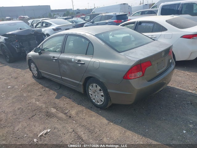 12660233 :رقم المزاد ، 2HGFA16387H029185 vin ، 2007 Honda Civic Dx-g مزاد بيع