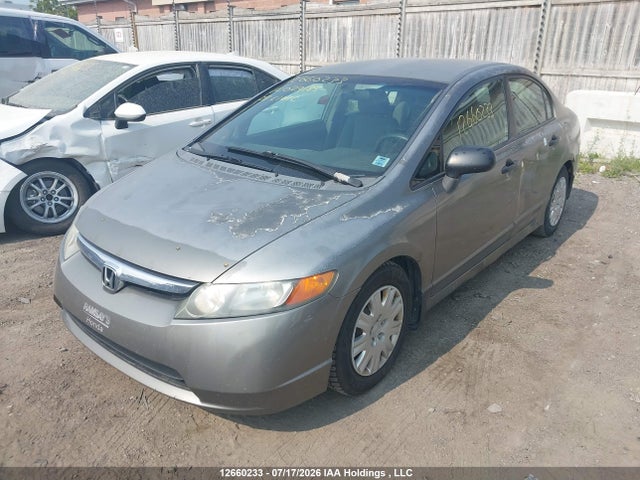 12660233 :رقم المزاد ، 2HGFA16387H029185 vin ، 2007 Honda Civic Dx-g مزاد بيع