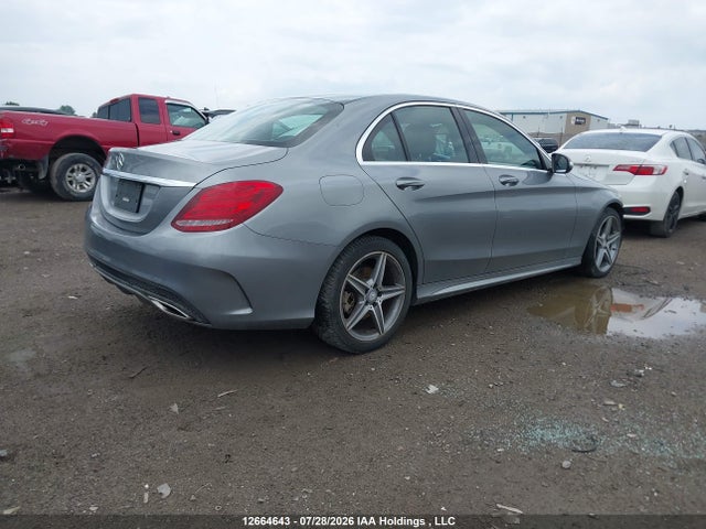 Aukcja sprzedaży 2015 Mercedes-benz C 300 4matic, vin: 55SWF4KB0FU054700, numer aukcji: 12664643