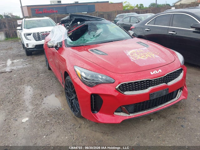 Auction sale of the 2023 Kia Stinger Gt Elite - Suede Package/gt Elite W/black Interior/gt Elite W/red Interior/gt Limited/tribute, vin: KNAE55LC1P6128097, lot number: 12644703