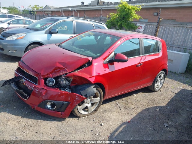 2012 Chevrolet Sonic Lt მანქანა იყიდება აუქციონზე, vin: 1G1JC6EH7C4115679, აუქციონის ნომერი: 12644185