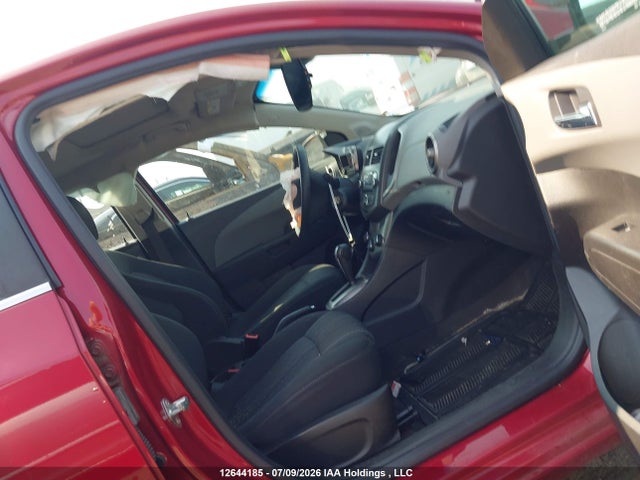 2012 Chevrolet Sonic Lt მანქანა იყიდება აუქციონზე, vin: 1G1JC6EH7C4115679, აუქციონის ნომერი: 12644185