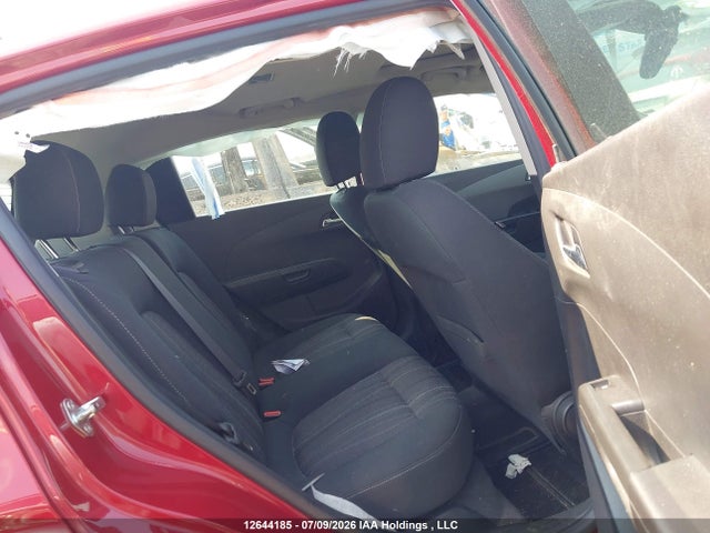 2012 Chevrolet Sonic Lt მანქანა იყიდება აუქციონზე, vin: 1G1JC6EH7C4115679, აუქციონის ნომერი: 12644185