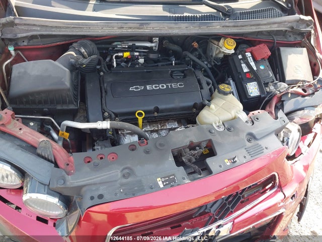 2012 Chevrolet Sonic Lt მანქანა იყიდება აუქციონზე, vin: 1G1JC6EH7C4115679, აუქციონის ნომერი: 12644185