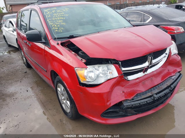 Продажа на аукционе авто 2012 Dodge Grand Caravan Se/sxt, vin: 2C4RDGBG3CR298701, номер лота: 12642628