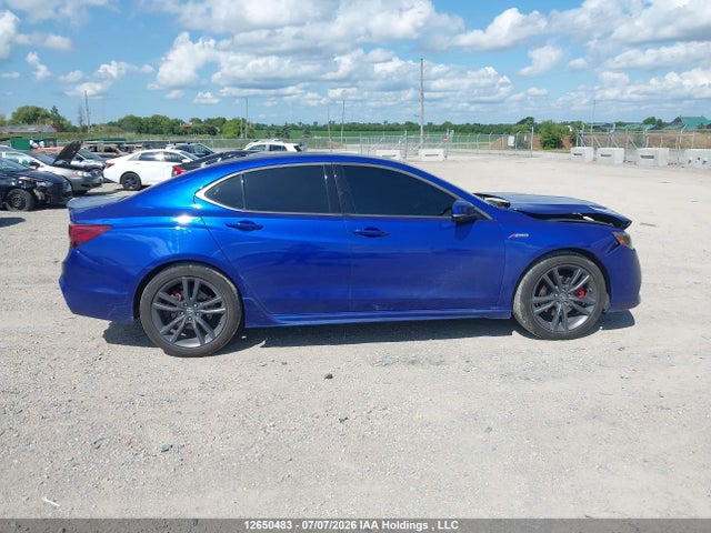 2019 Acura Tlx Tech A-spec მანქანა იყიდება აუქციონზე, vin: 19UUB3F69KA800335, აუქციონის ნომერი: 12650483