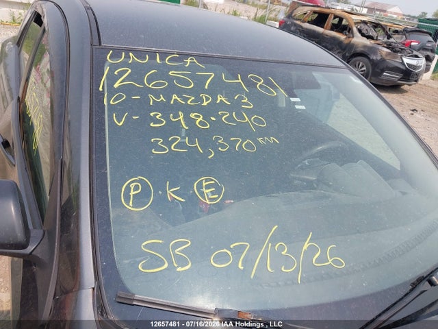 Aukcja sprzedaży 2010 Mazda 3 I, vin: JM1BL1HF1A1348240, numer aukcji: 12657481