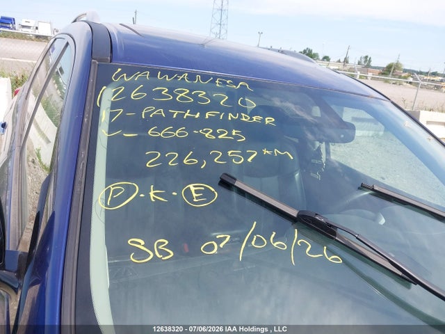 Aukcja sprzedaży 2017 Nissan Pathfinder Platinum/s/sl/sv, vin: 5N1DR2MM3HC666825, numer aukcji: 12638320
