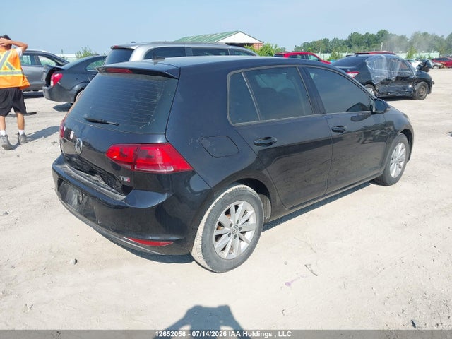 Aukcja sprzedaży 2016 Volkswagen Golf 1.8 Tsi Comfortline/1.8 Tsi Highline/1.8 Tsi Trendline, vin: 3VW217AU1GM033366, numer aukcji: 12652056
