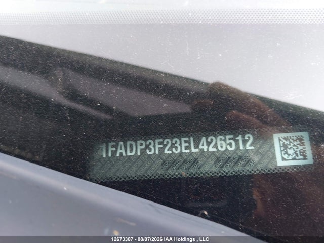 Ford FOCUS SE 2014 1FADP3F23EL426512 Image 9