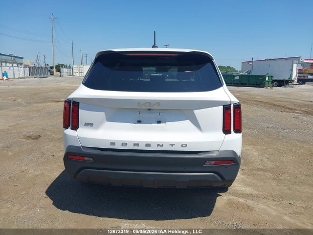 12673319 :رقم المزاد ، 5XYRGDLC3NG087894 vin ، 2022 Kia Sorento Lx مزاد بيع
