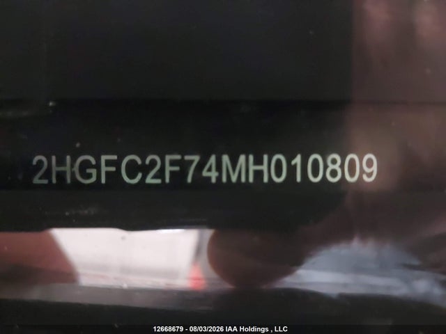 Honda Civic Ex 4dr 2021 2HGFC2F74MH010809 Image 19