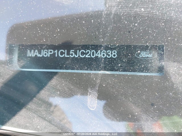 Продаж на аукціоні авто 2018 Ford Ecosport Ses, vin: MAJ6P1CL5JC204638, номер лоту: 12659237