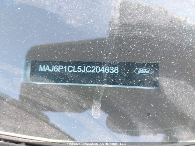 Продаж на аукціоні авто 2018 Ford Ecosport Ses, vin: MAJ6P1CL5JC204638, номер лоту: 12659237