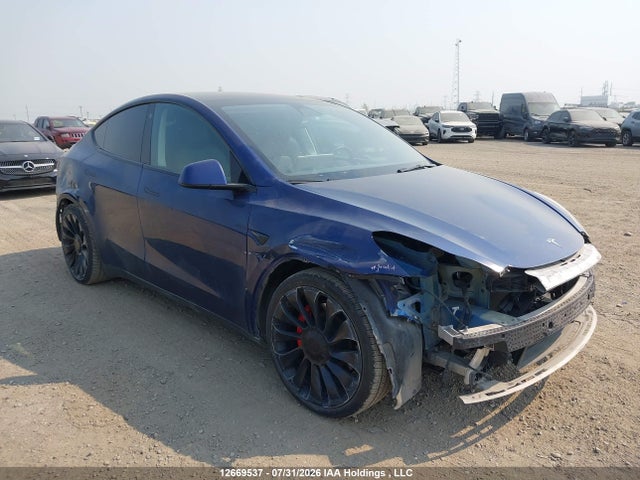 Auction sale of the 2022 Tesla Model Y Performance, vin: 7SAYGDEF8NF405831, lot number: 12669537