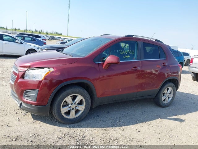 Продаж на аукціоні авто 2013 Chevrolet Trax 1lt, vin: 3GNCJPSBXDL149761, номер лоту: 12669516