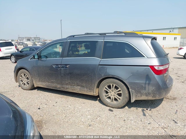 12664180 :رقم المزاد ، 5FNRL5H67BB506739 vin ، 2011 Honda Odyssey Ex-l مزاد بيع