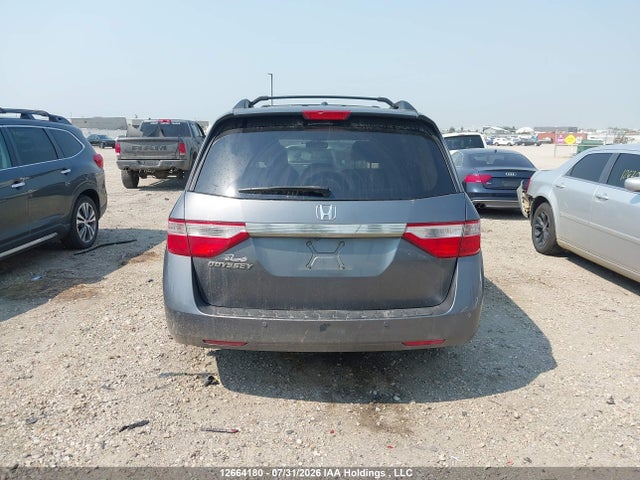 12664180 :رقم المزاد ، 5FNRL5H67BB506739 vin ، 2011 Honda Odyssey Ex-l مزاد بيع
