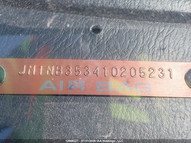 Продаж на аукціоні авто 2001 Mazda Mx-5 Miata 1.8, vin: JM1NB353410205231, номер лоту: 12666227