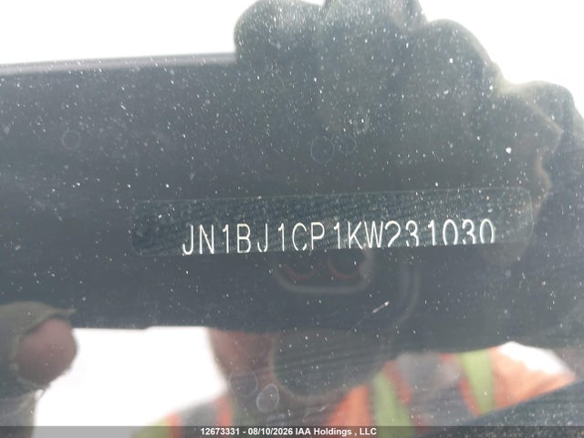 JN1BJ1CP1KW231030 Nissan Qashqai S/sv