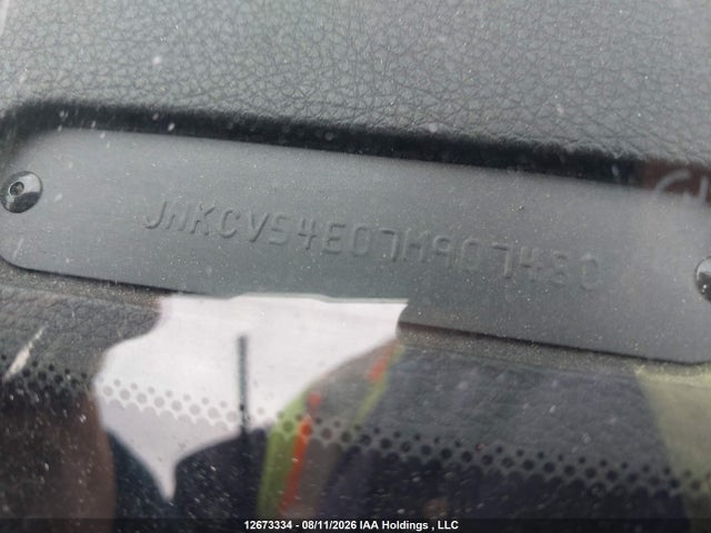 12673334 :رقم المزاد ، JNKCV54E07M907480 vin ، 2007 Infiniti G35 مزاد بيع