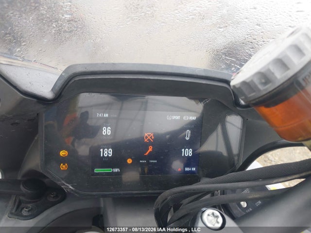 2022 Zero Motorcycles Inc Sr/s მანქანა იყიდება აუქციონზე, vin: 538ZFEZ75NCL21385, აუქციონის ნომერი: 12673357