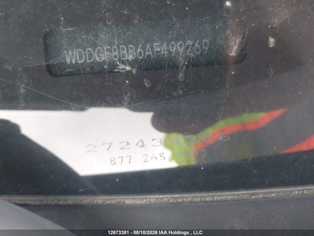 12673381 :رقم المزاد ، WDDGF8BB6AF499269 vin ، 2010 Mercedes-benz C 300 4matic مزاد بيع