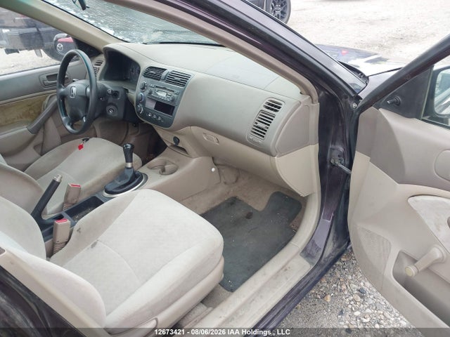 2001 Honda Civic Dx-g მანქანა იყიდება აუქციონზე, vin: 2HGES15381H911717, აუქციონის ნომერი: 12673421