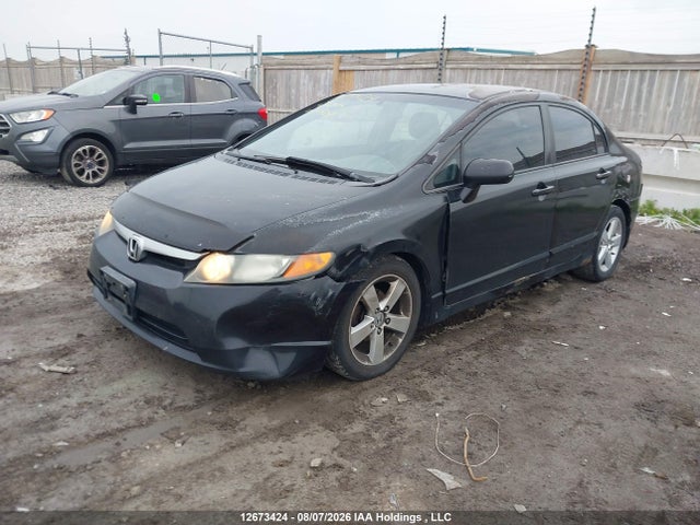 2007 Honda Civic Lx მანქანა იყიდება აუქციონზე, vin: 2HGFA16507H105158, აუქციონის ნომერი: 12673424