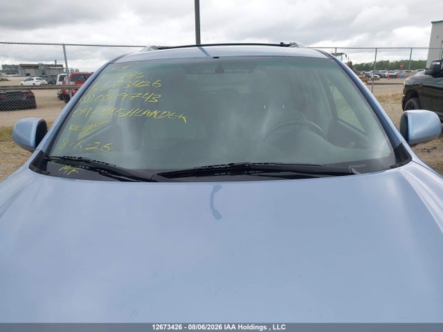 12673426 :رقم المزاد ، JTEEW41A292029743 vin ، 2009 Toyota Highlander Hybrid Hybrid مزاد بيع