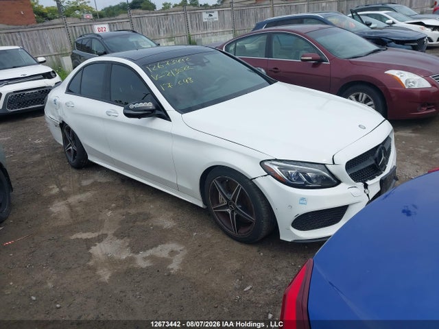 12673442 :رقم المزاد ، 55SWF6EB8HU213022 vin ، 2017 Mercedes-benz Amg C 43 4matic مزاد بيع