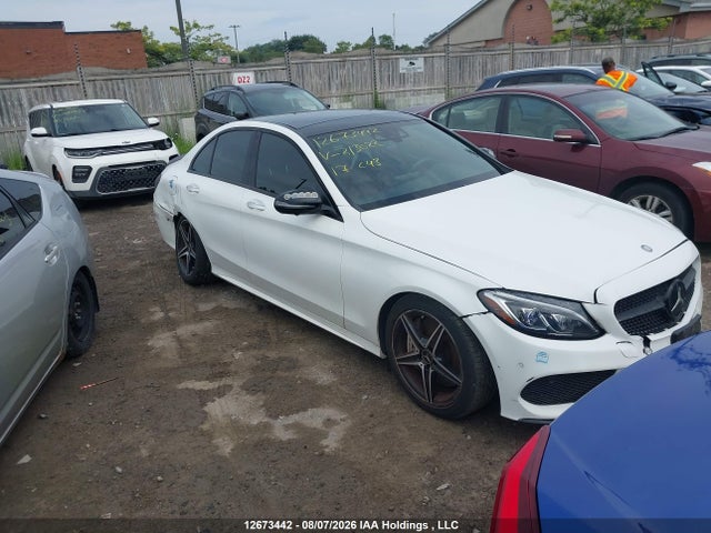 12673442 :رقم المزاد ، 55SWF6EB8HU213022 vin ، 2017 Mercedes-benz Amg C 43 4matic مزاد بيع
