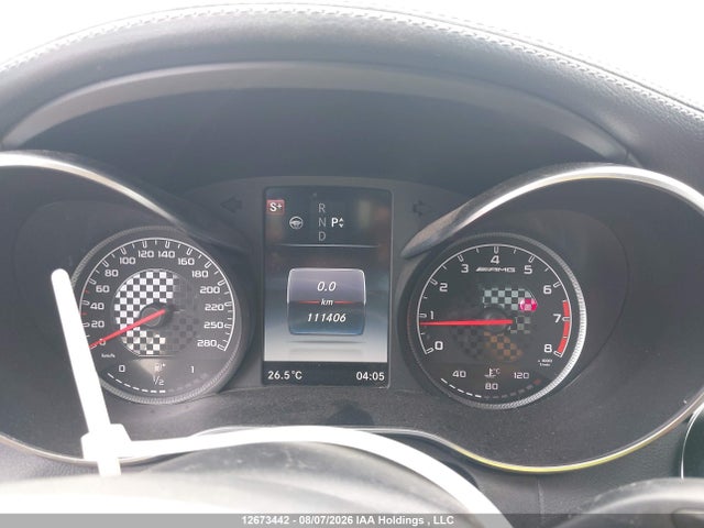 12673442 :رقم المزاد ، 55SWF6EB8HU213022 vin ، 2017 Mercedes-benz Amg C 43 4matic مزاد بيع