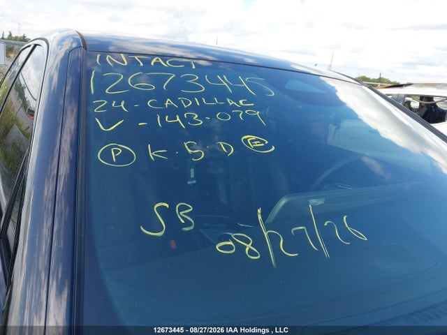 12673445 :رقم المزاد ، 1GYKPMRL1RZ143079 vin ، 2024 Cadillac Lyriq مزاد بيع