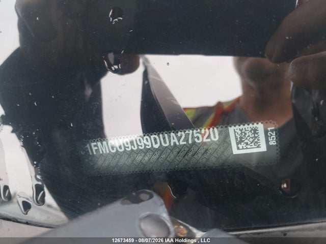 2013 Ford Escape Titanium მანქანა იყიდება აუქციონზე, vin: 1FMCU9J99DUA27520, აუქციონის ნომერი: 12673459