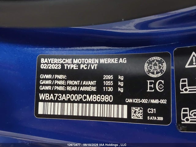 BMW 430xi 2023 WBA73AP00PCM86980 Image 18