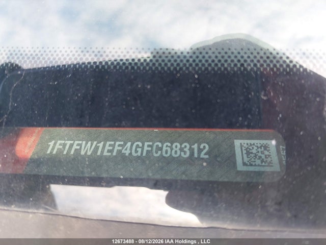 Ford F150 Supercrew 2016 1FTFW1EF4GFC68312 Image 9