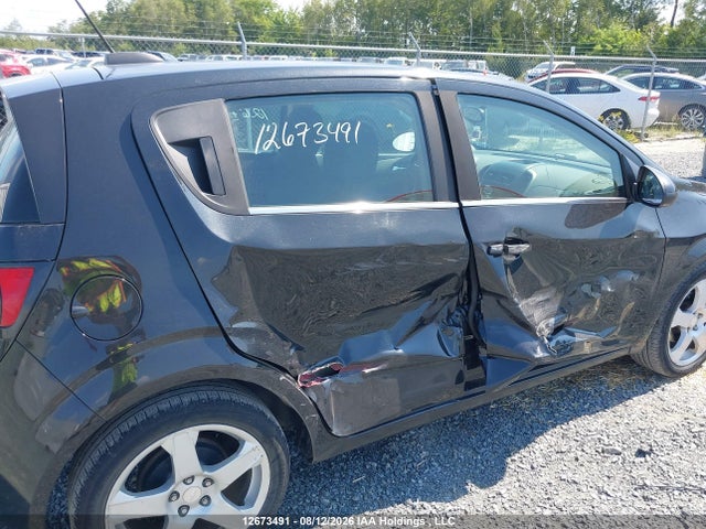 2015 Chevrolet Sonic Lt მანქანა იყიდება აუქციონზე, vin: 1G1JC6SH9F4182714, აუქციონის ნომერი: 12673491