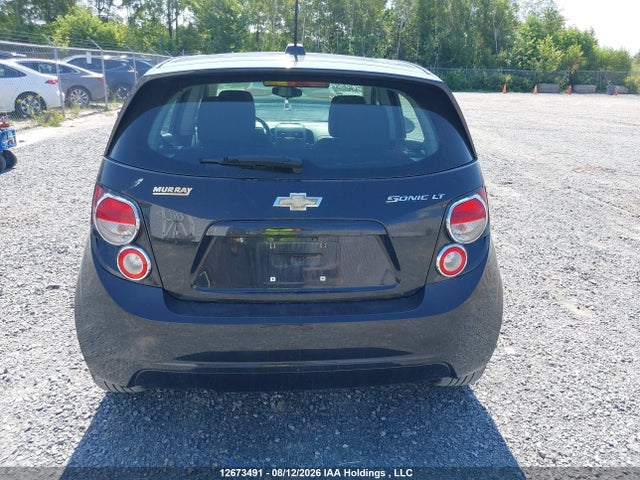 2015 Chevrolet Sonic Lt მანქანა იყიდება აუქციონზე, vin: 1G1JC6SH9F4182714, აუქციონის ნომერი: 12673491
