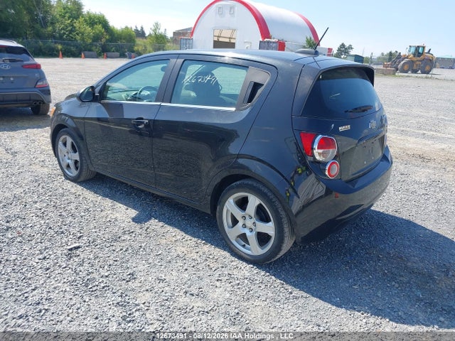 2015 Chevrolet Sonic Lt მანქანა იყიდება აუქციონზე, vin: 1G1JC6SH9F4182714, აუქციონის ნომერი: 12673491