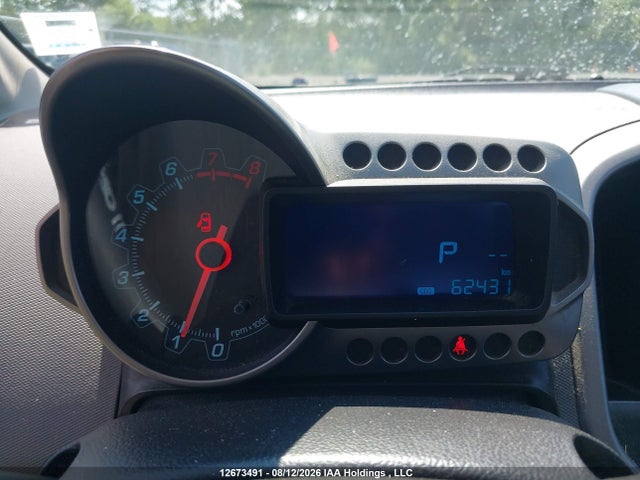 2015 Chevrolet Sonic Lt მანქანა იყიდება აუქციონზე, vin: 1G1JC6SH9F4182714, აუქციონის ნომერი: 12673491