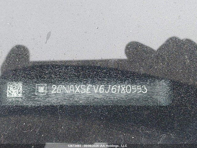 Продажа на аукционе авто 2018 Chevrolet Equinox Lt, vin: 2GNAXSEV6J6180553, номер лота: 12673493