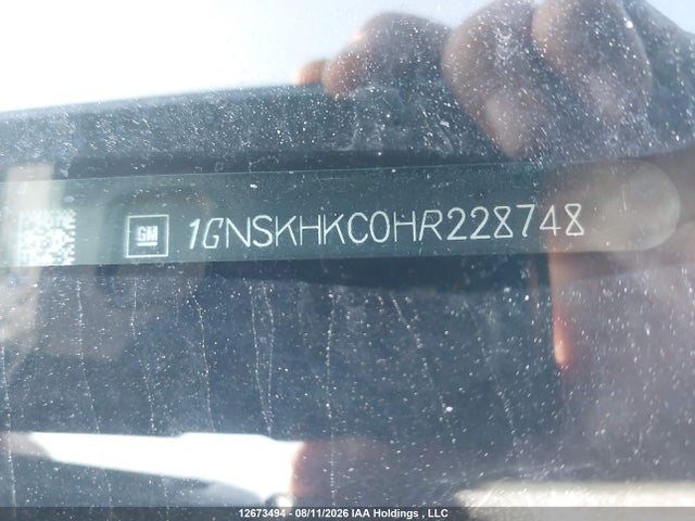 Продажа на аукционе авто 2017 Chevrolet Suburban K1500 Lt, vin: 1GNSKHKC0HR228748, номер лота: 12673494