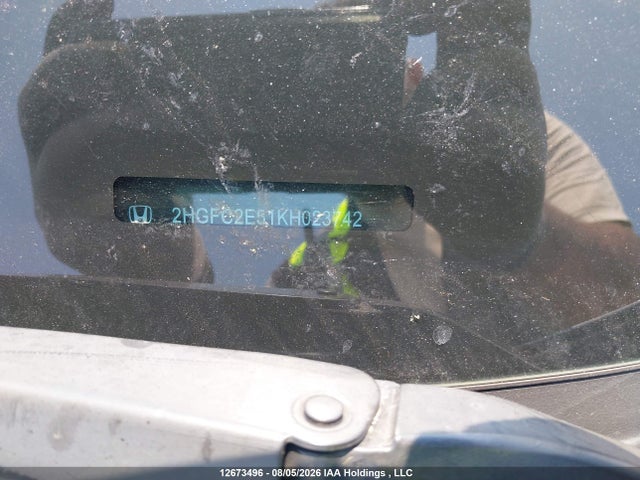 Honda Civic Lx 2019 2HGFC2E51KH023742 Image 18