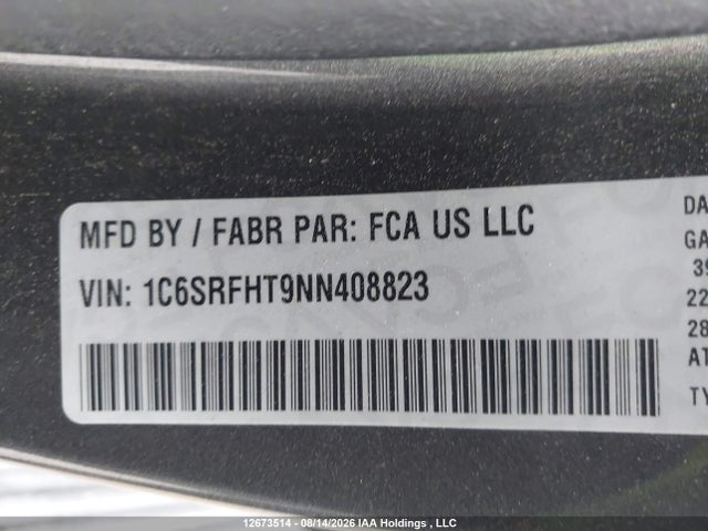RAM 1500 Limited 2022 1C6SRFHT9NN408823 Image 9