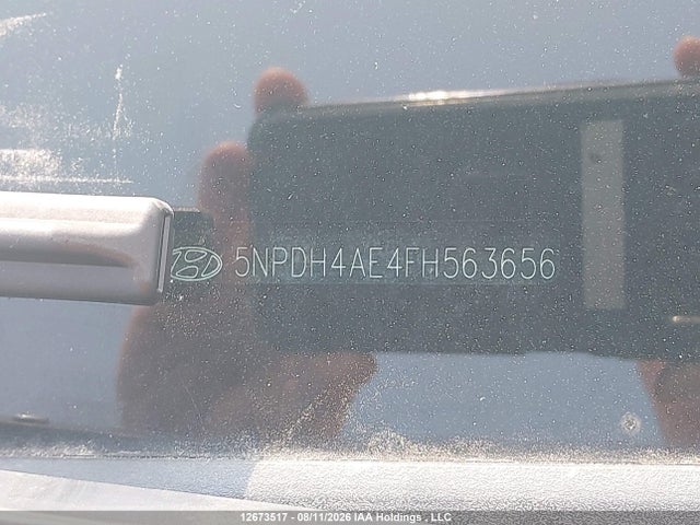 5NPDH4AE4FH563656 Hyundai ELANTRA GL