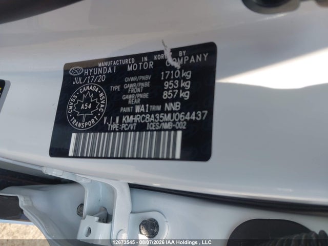 Hyundai Venue Sel/denim 2021 KMHRC8A35MU064437 Image 19