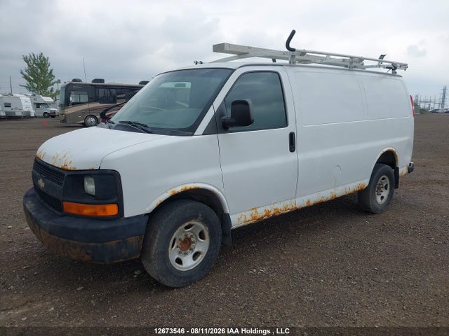 12673546 :رقم المزاد ، 1GCGG25U271203624 vin ، 2007 Chevrolet Express G2500 مزاد بيع